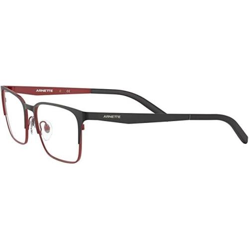 Arnette eyeglasses Fizz - Matte Black/Red/Demo Lens Frame