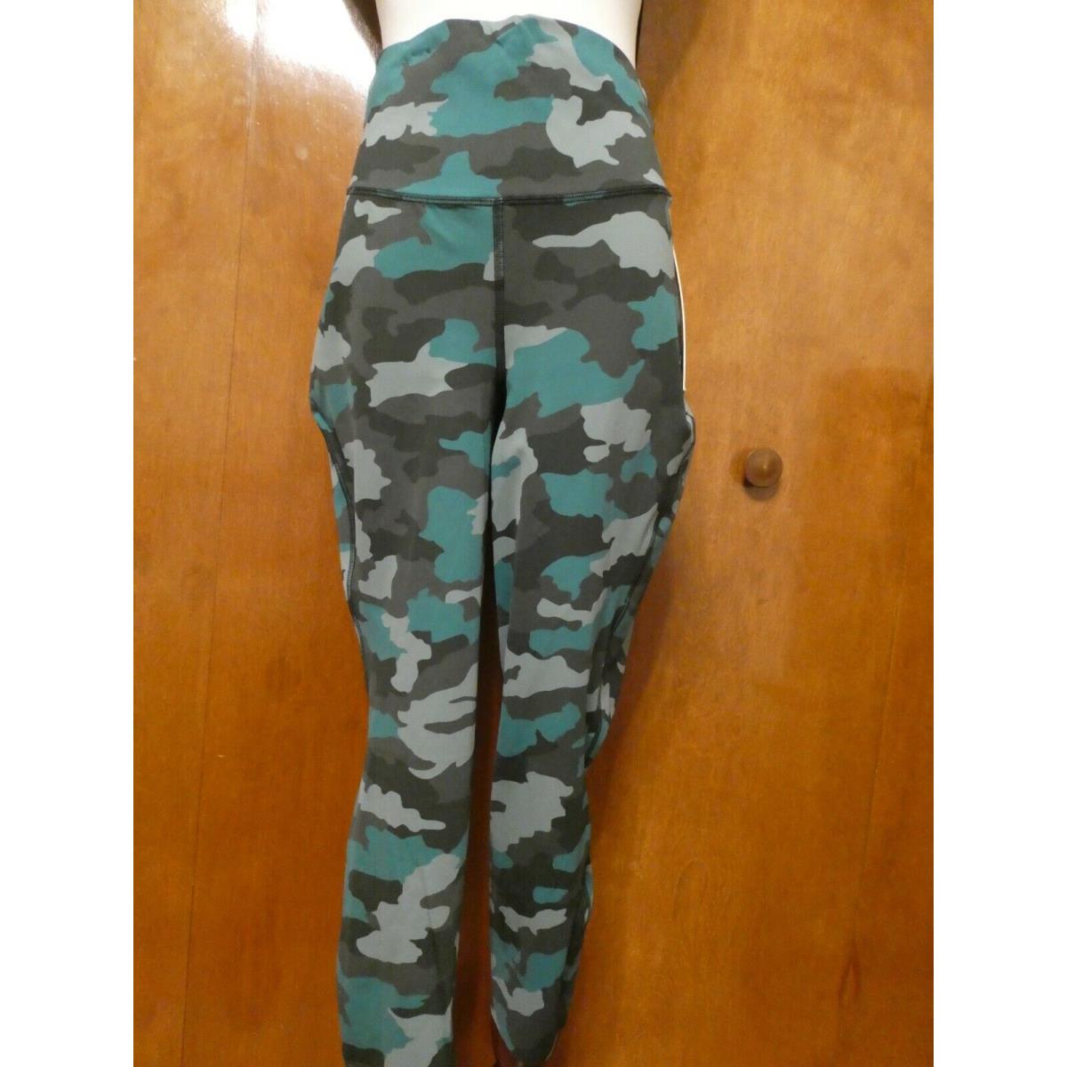 Lululemon Base Pace High-rise HR Crop 23 Camouflage Running Pant Tight