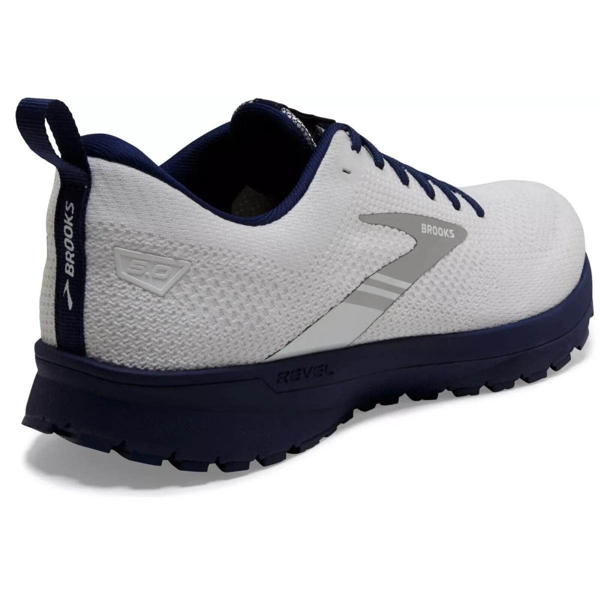 Brooks shoes Revel - White/Blue 1