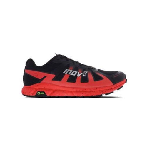INOV-8 Men Trailfly G 270 Black/red Shoes 001058-BKRD-S-01