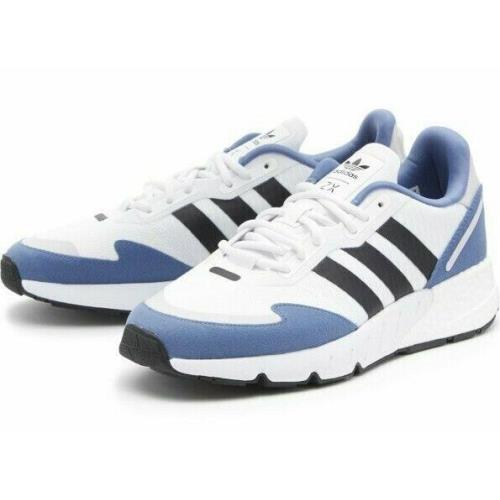 Gearceerd Klokje terwijl Adidas Originals ZX 1K Boost Black H01909 Men`s Running Casual Shoes Size  9.5 | 692740661421 - Adidas shoes ORIGINALS BOOST - White/Blue | SporTipTop