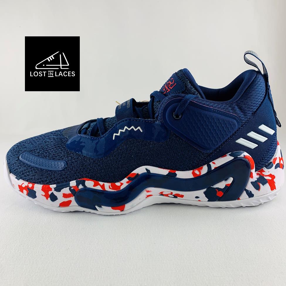 Adidas D.o.n. Issue 3 Usa Men`s US Size 10 Basketball Shoes GW2945