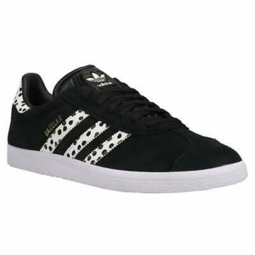 black and white womens gazelles