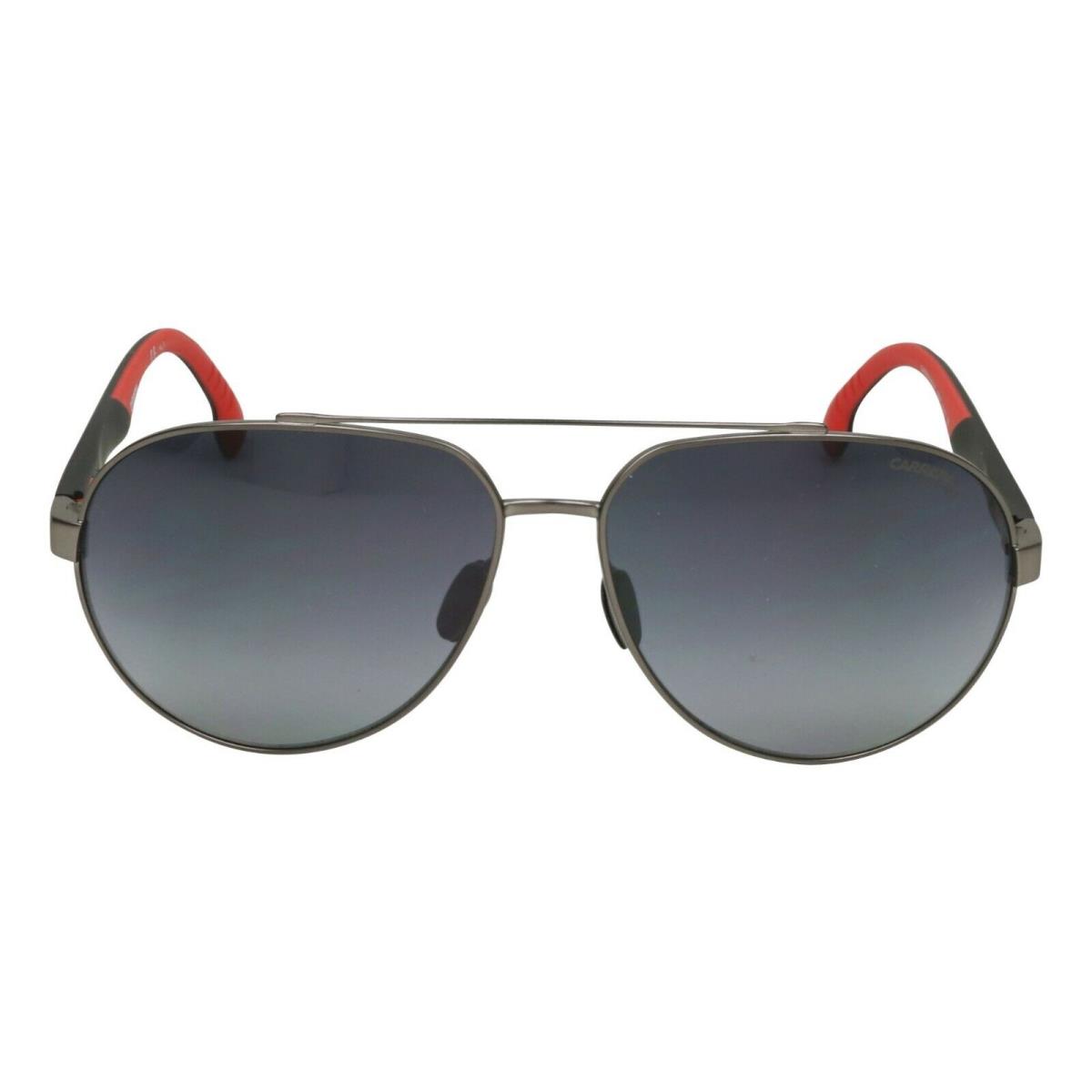 Carrera 8025/S 8025 0R80 Men`s Sunglasses Semi Matte Dark Ruthenium