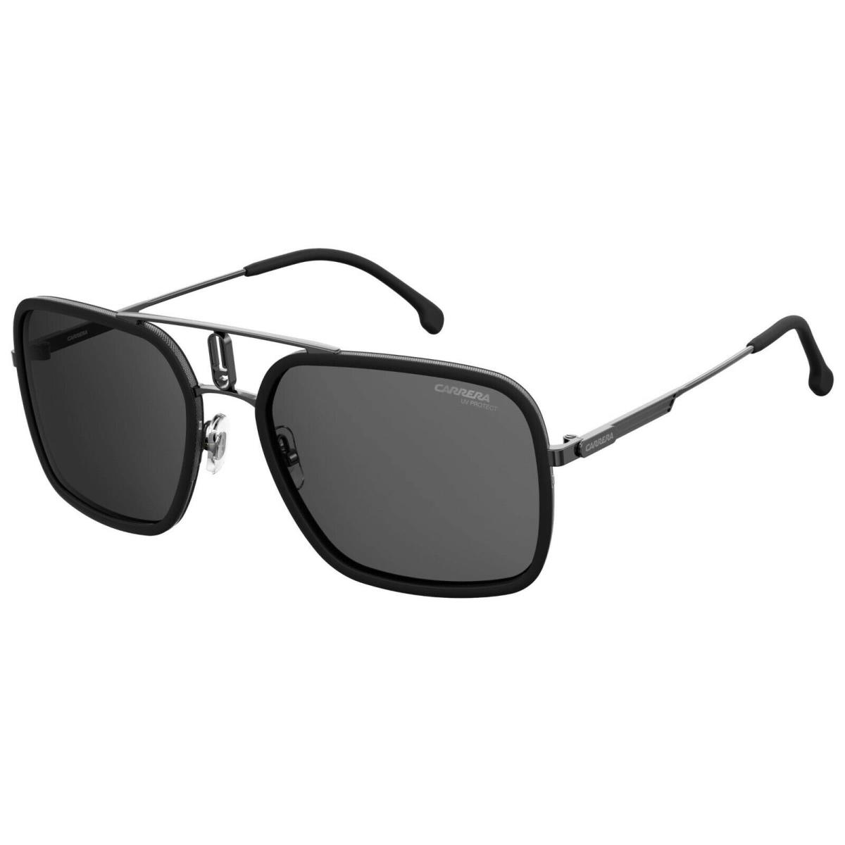 Carrera 1027/S 1027 0ANS IR Black Ruthenium Men`s Sunglasses Grey Lens 59mm