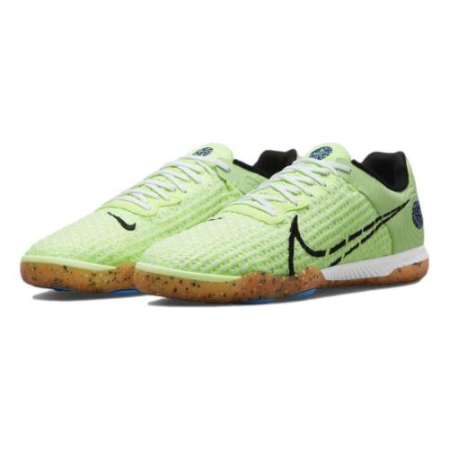 Nike Men`s React Gato Indoor/court Soccer Shoes `lime Glow` CT0550-343