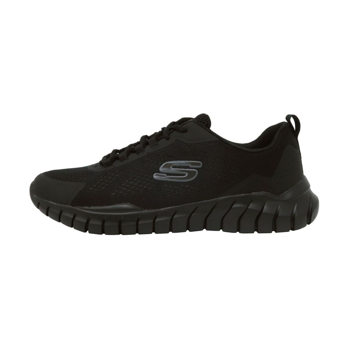 Skechers Overhaul Darosa Nylon Mesh Men Shoes Sneakers - Black Charcoal
