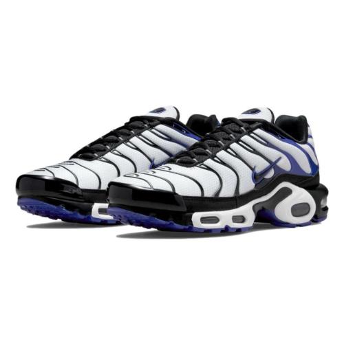 Nike Men`s Air Max Plus `persian Violet` Shoes Sneakers DB0682-100 - White/Black-Persian Violet