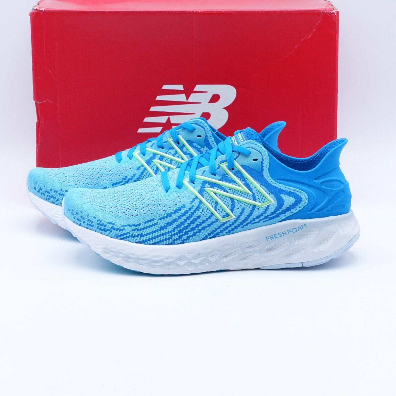 Size 11 Xwide 2E Women`s Balance Fresh Foam 1080 V11 Running Shoes Blue