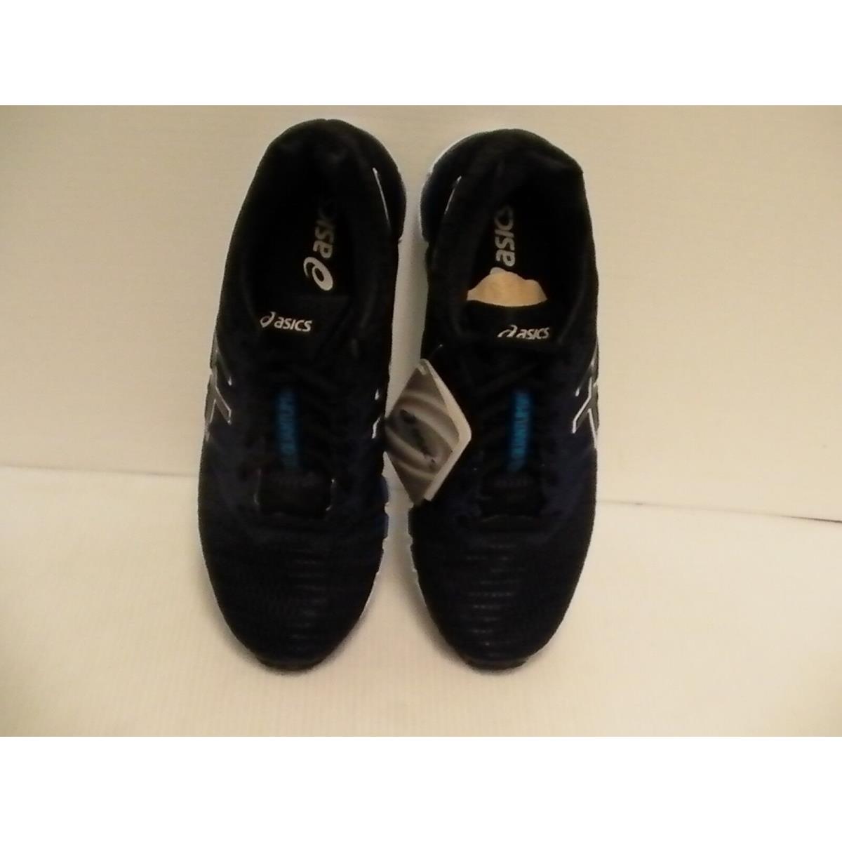 Asics Men`s Gel Quantum 180 2 Running Shoes Peacoat Black Blue Size 10.5 us