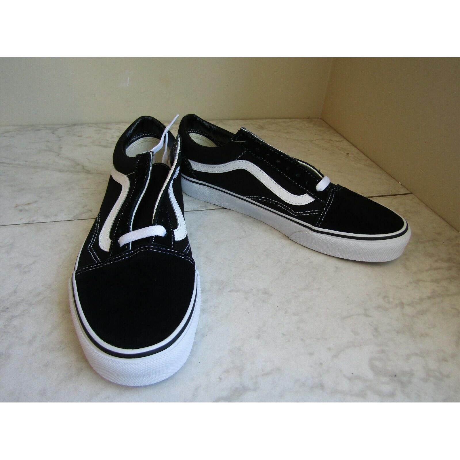 vans old skool black 8.5