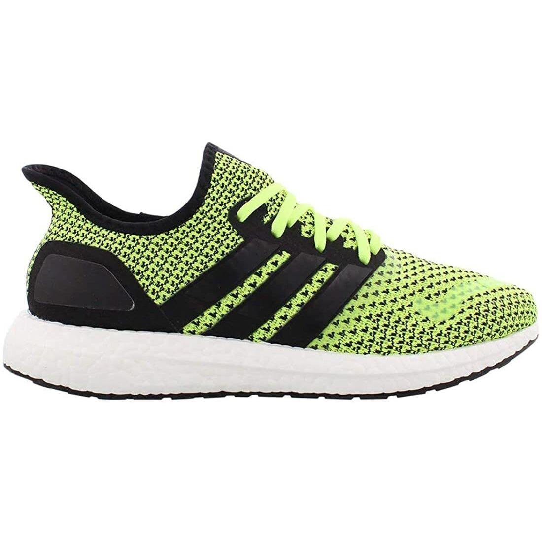 Adidas Mens Ultra Boost Athletic Running Sneakers Shoes Yellow