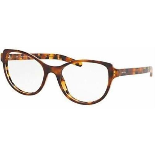 Prada Rx PR12VVF-4881O1 Eyeglasses Havana Spotted 54 mm