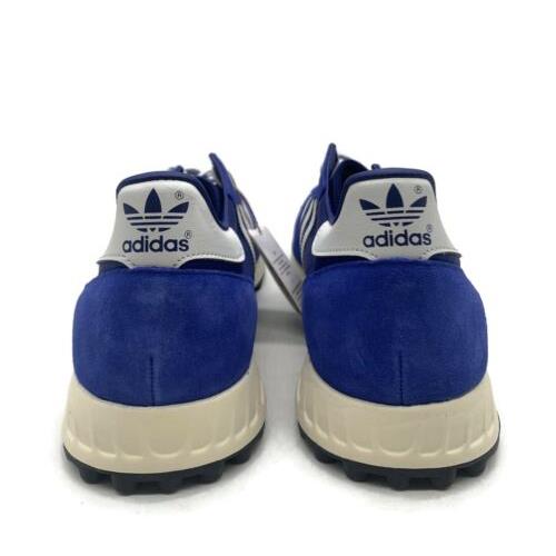 retro blue adidas trainers