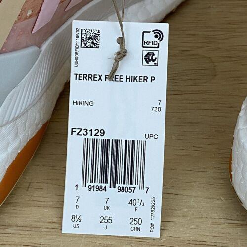 Adidas shoes TERREX Free Hiker - Ambient Blush / White - Clear Pink 8