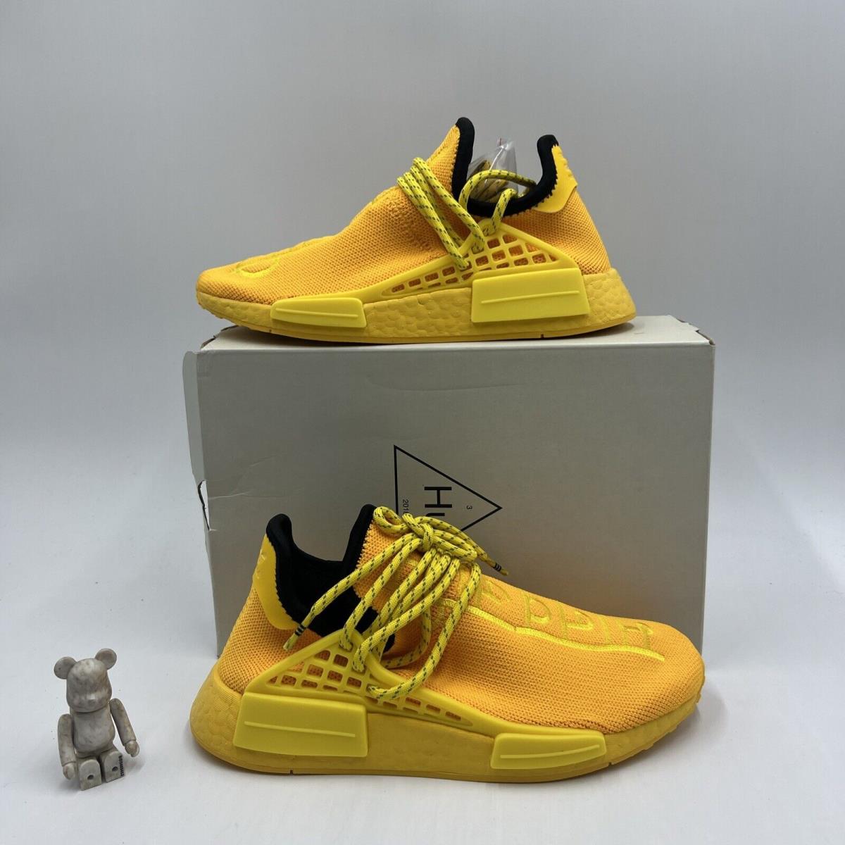 Size 5 Adidas HU Nmd Pharrell Williams Human Race Hindi Gold Yellow GY0091