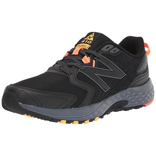 Balance Men`s 410 V7 Trail Running Shoe - Choose Sz/col Black/Grey/Orange