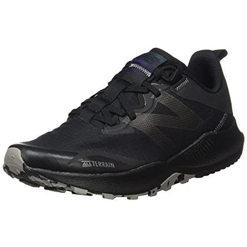 Balance Men`s Nitrel V4 Trail Running Shoe - Choose Sz/col Black/Black