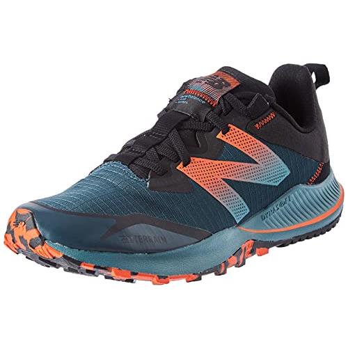 New Balance Men`s Nitrel V4 Trail Running Shoe - Choose Sz/col Deep Blue/Orange