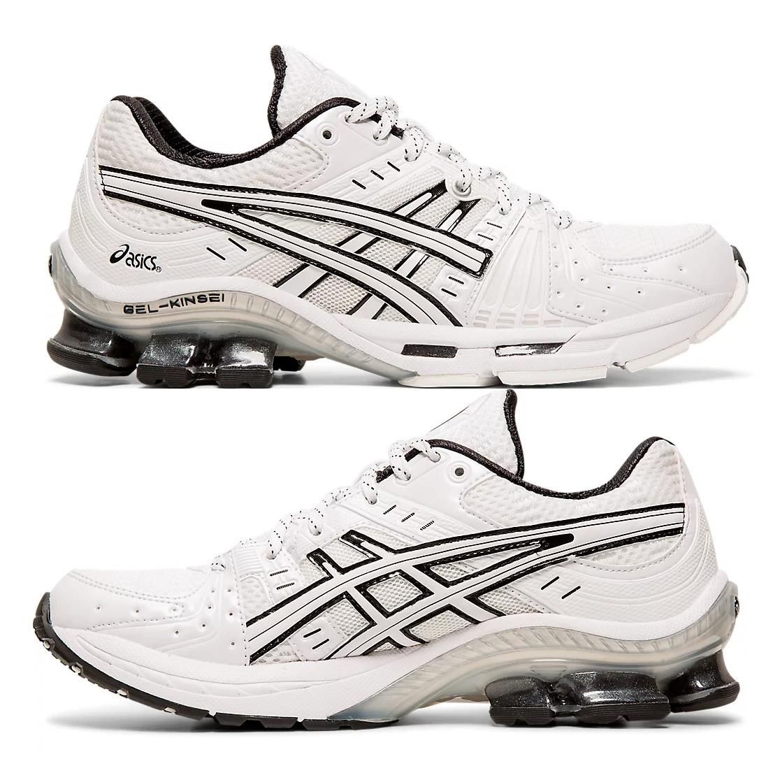 Asics Women`s Gel-kinsei OG 1022A111-100 White/black Shoes Running Training