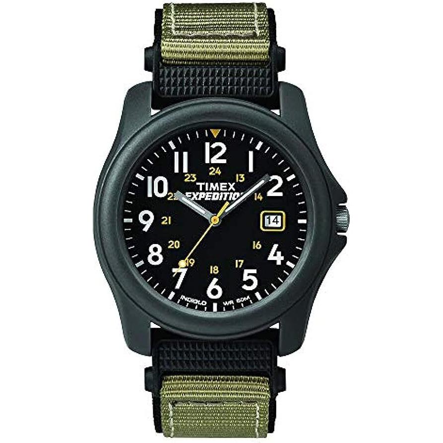 Timex T42571 Men`s Expedition Camper Gray/green Nylon Strap Watch