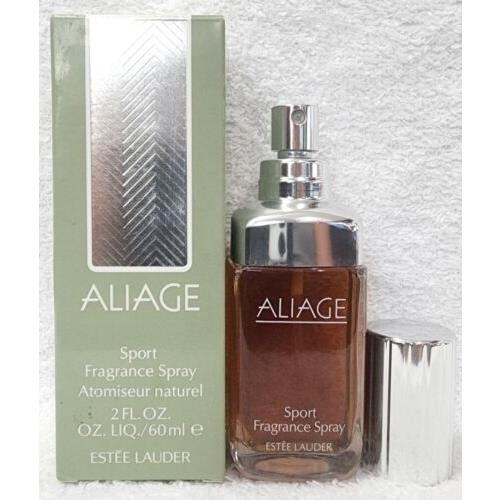 Estee Lauder Aliage Sport Fragrance Spray Atomiseur Perfume 2 oz/60mL Rare