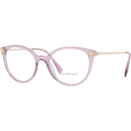 Versace Eyeglasses VE3251B 5279 52mm Transparent Violet / Demo Lens