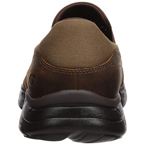 skechers men's relaxed fit glides calculous