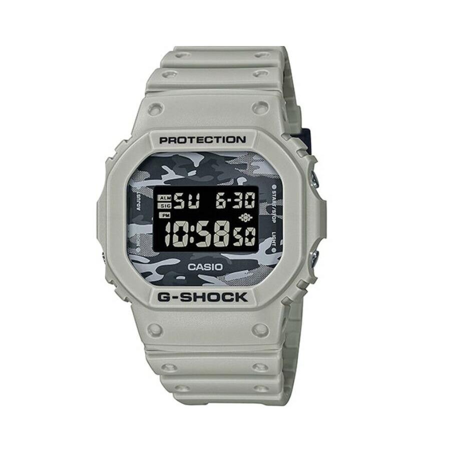 Casio G-shock Camo Military Grey/ Beige Digital Watch - DW-5600CA-8 / DW5600CA-8