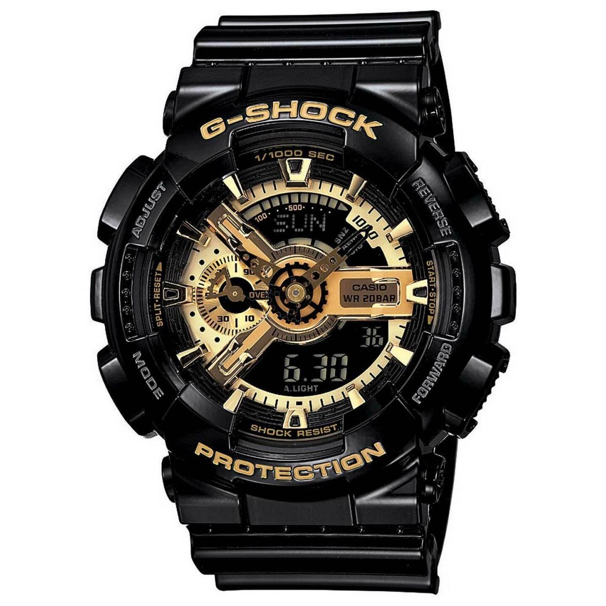 G-shock X-large Combination Watch - Black / Gold