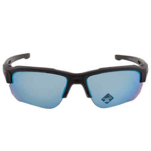 Oakley SI Speed Jacket Men`s Sunglasses Satin Black Frame Blue Lens OO9228-09 - Frame: Black, Lens: Blue