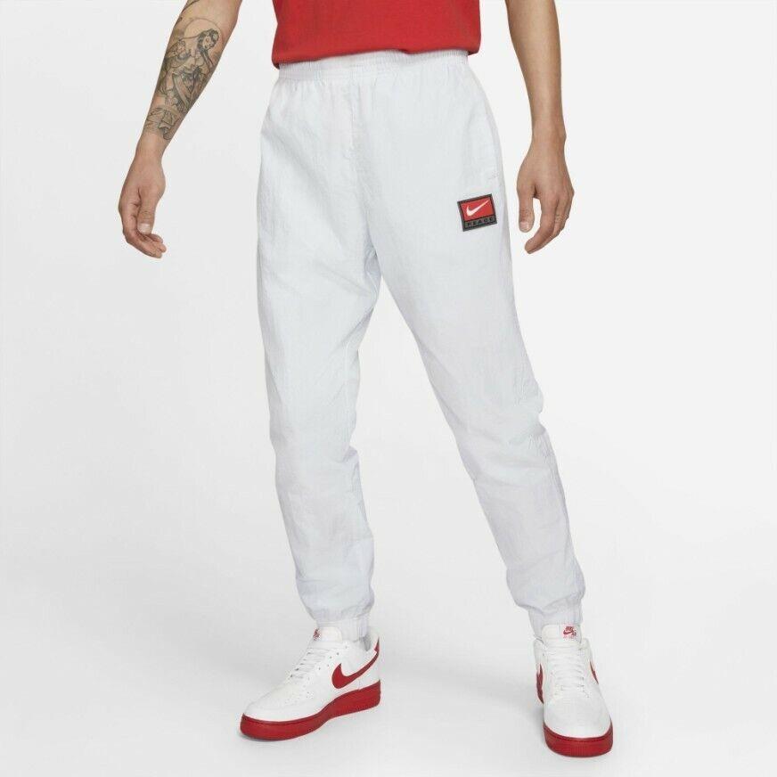 Nike Sportswear Mylk Woven Pants Men Long Pants Size L Pure Platinum DJ4493-043