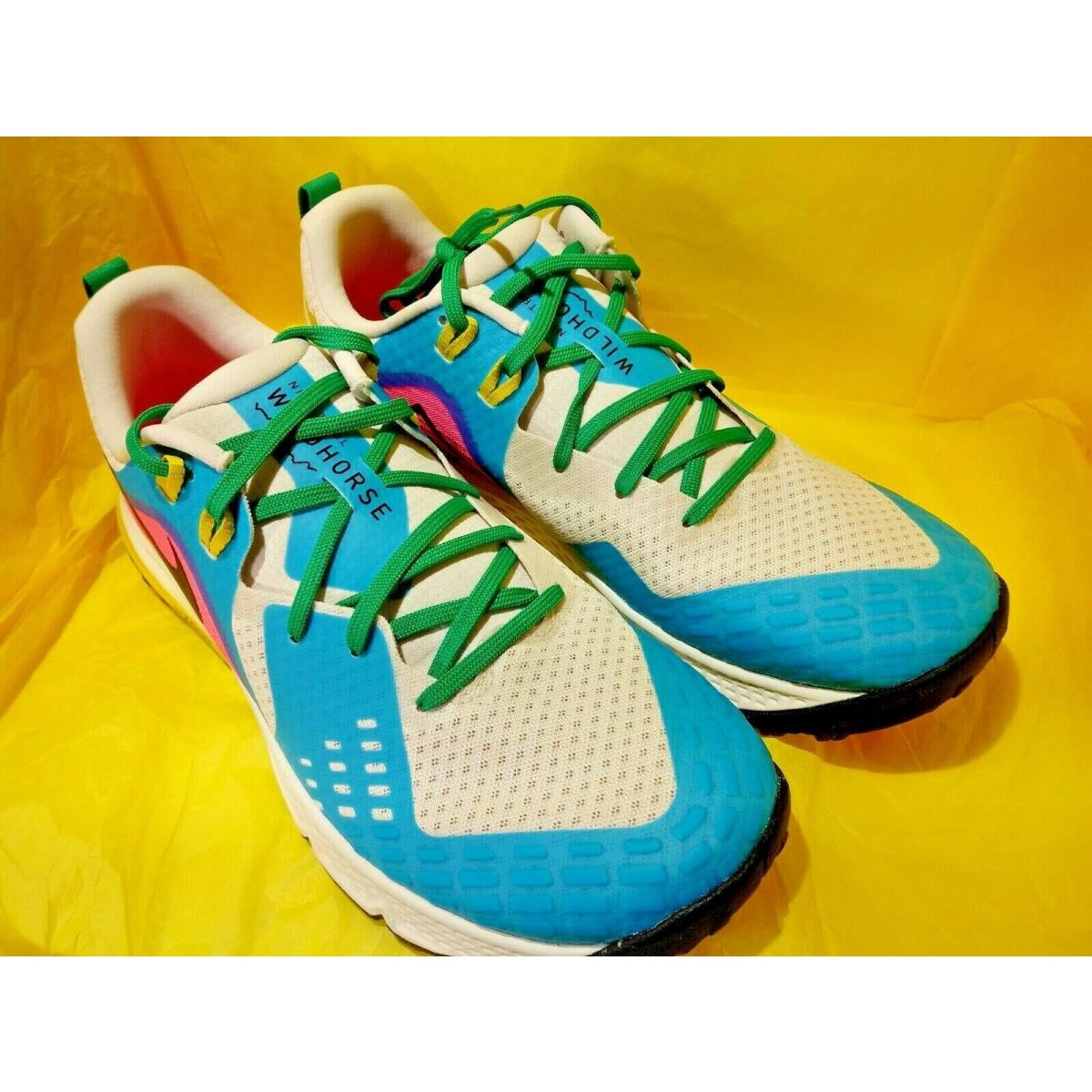 Nike shoes AIR Zoom WILDHORSE - LT OREWOOD BRN/BLACK-BLUE PURY 6