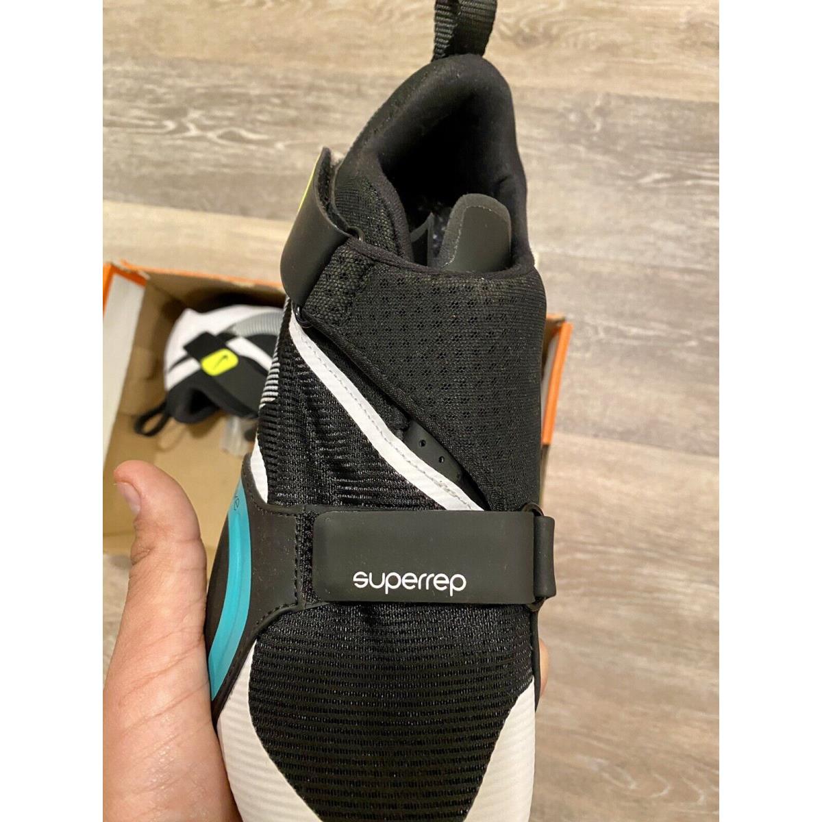 Nike shoes Superrep Cycle - Black-White-Clear Emerald 6