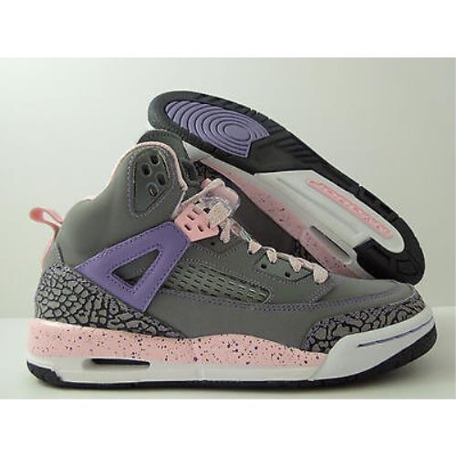 jordan spizike grey and pink