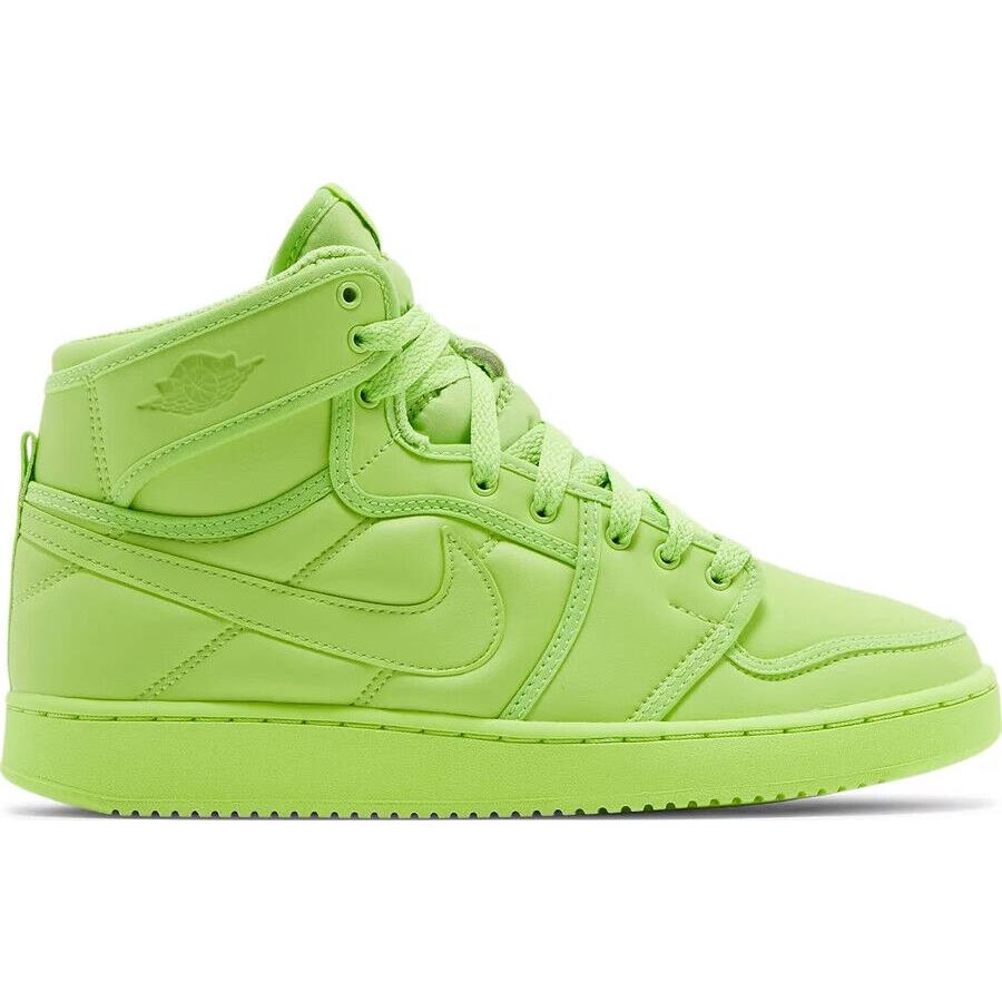 Nike Air Jordan 1 x Billie Eilish KO `volt` Lime Green Women`s Size 11 Shoes