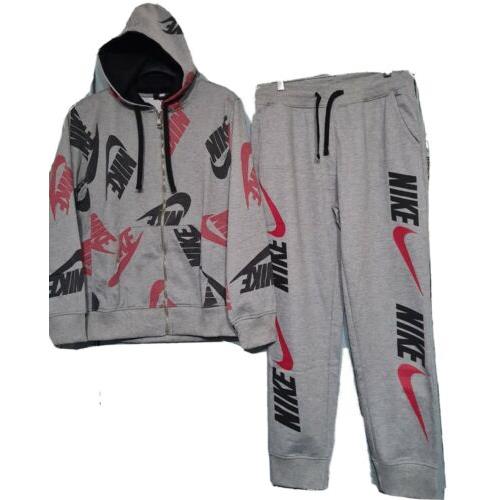 nike cotton sweat suit