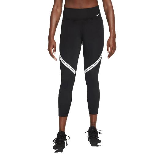 Nike M Women`s One Tight Fit Mid Rise 7/8 Yoga Leggings-black DD1813-010