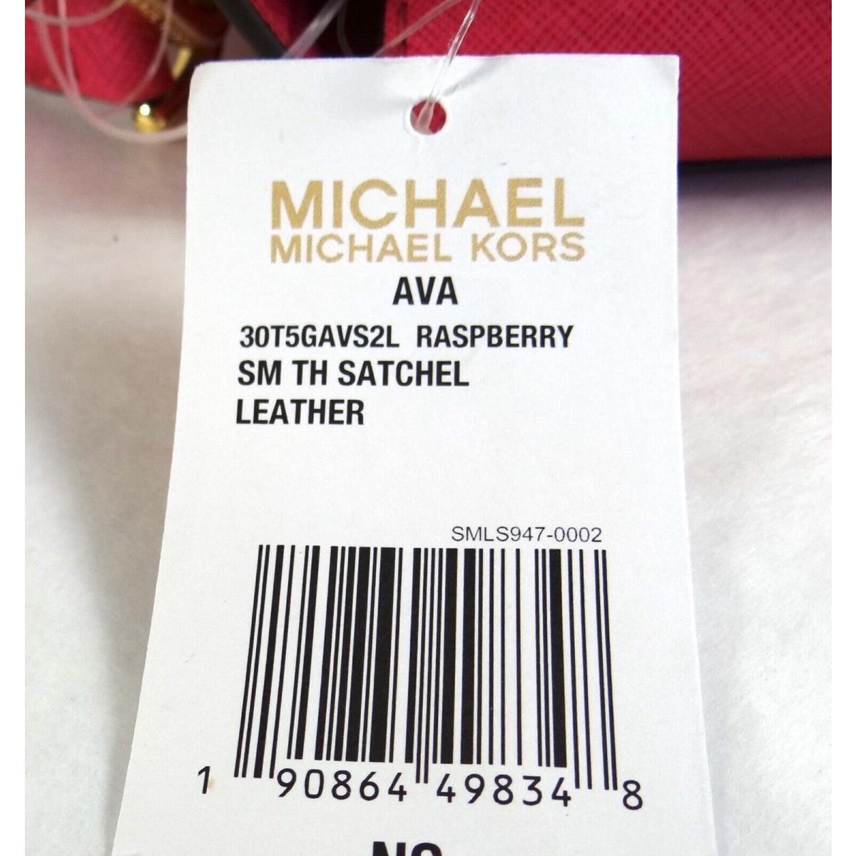 Michael Kors Ava Small Top Handle Satchel Raspberry