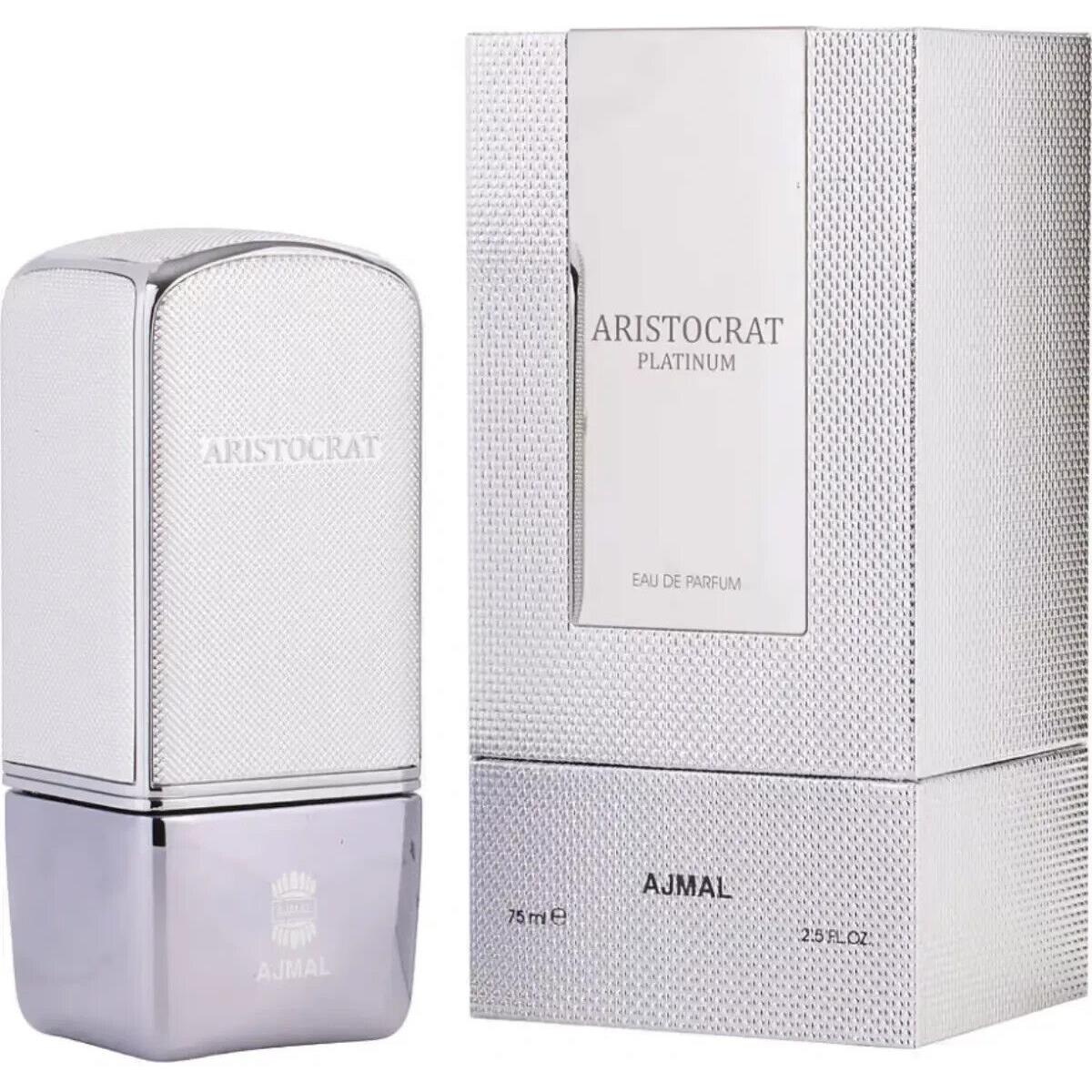 Aristocrat Platinum by Ajmal Cologne For Men Edp 2.5 oz