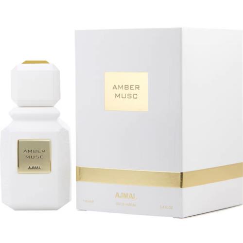 Amber Musc by Ajmal For Unisex Edp 3.3 / 3.4 oz