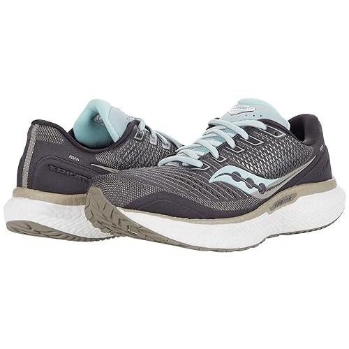 Saucony Triumph 18 Running Shoes Charcoal/Sky