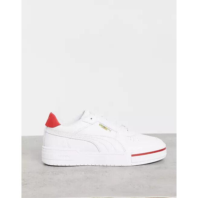 puma ca pro white red