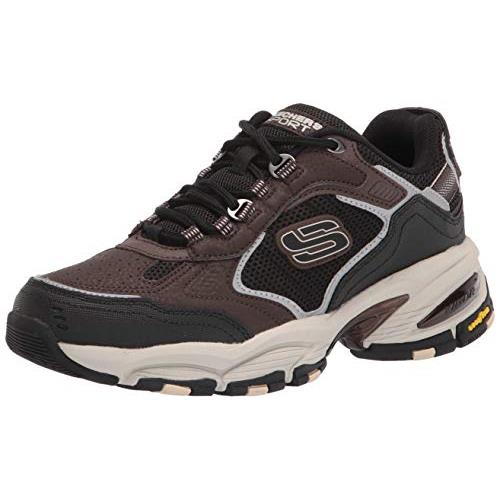 Skechers Men`s Vigor 3.0 with Goodyear Rubber Outs - Choose Sz/col Brown/Black
