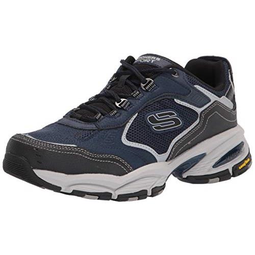 Skechers Men`s Vigor 3.0 with Goodyear Rubber Outs - Choose Sz/col Navy/Black