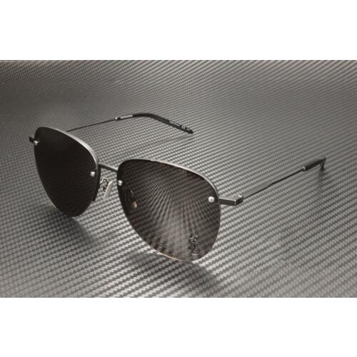 Saint Laurent SL 328 K M 001 Black Pilot 61 mm Unisex Sunglasses