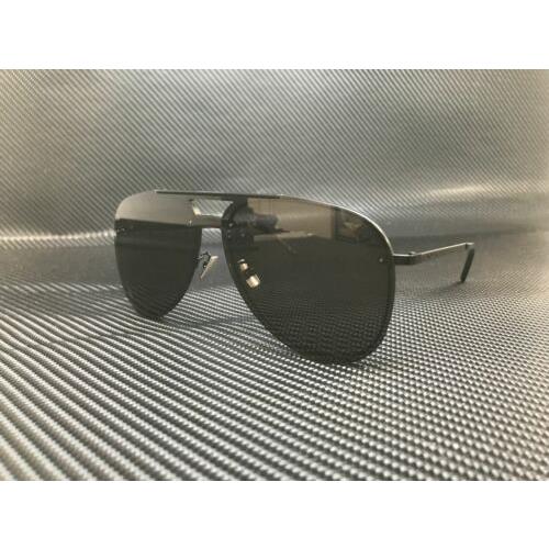 Saint Laurent Classic 11 Mask 002 Black Pilot 99 mm Men`s Sunglasses