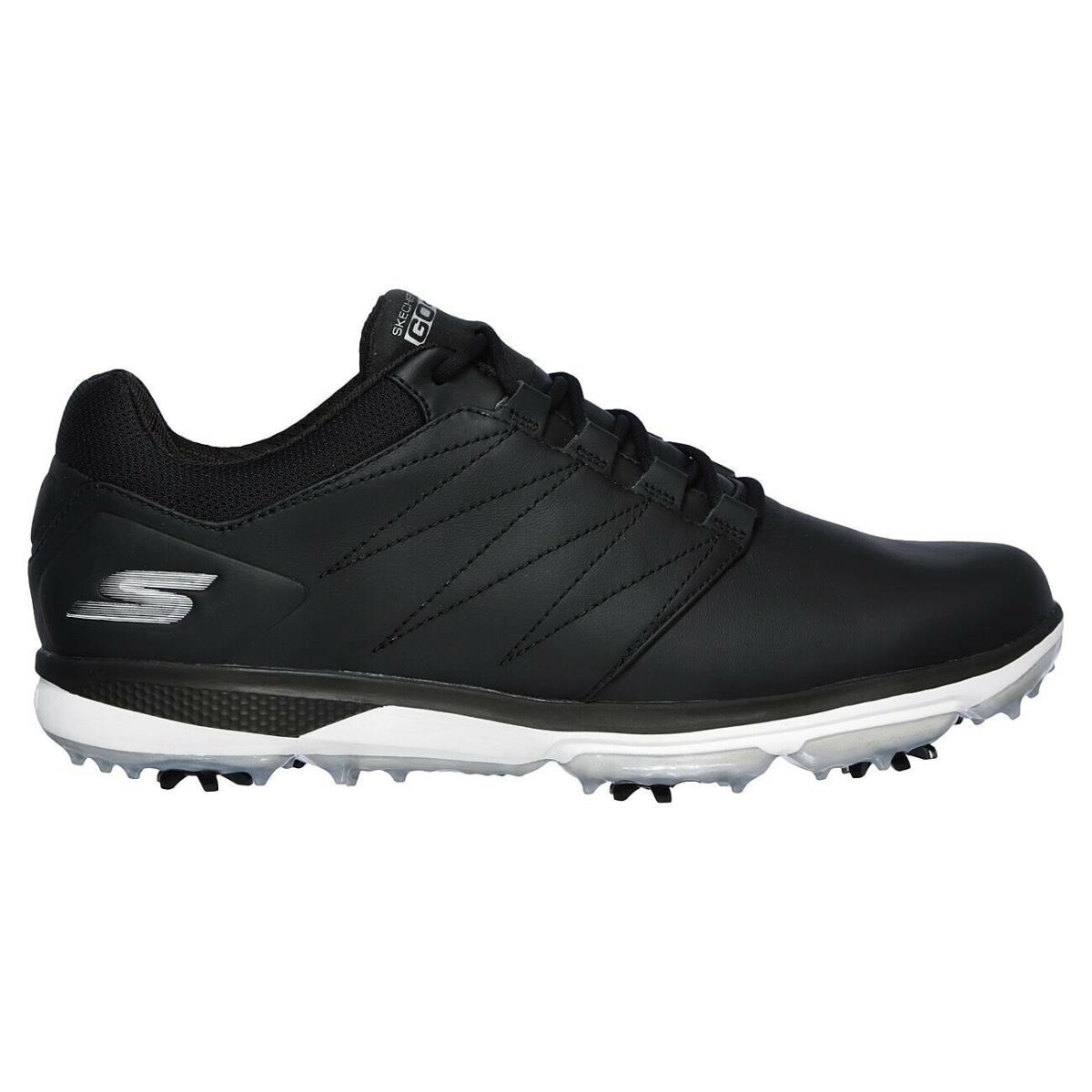 Men`s Skechers Go Golf Pro 4 Waterproof Golf Shoes 54535/BKW - Black/White