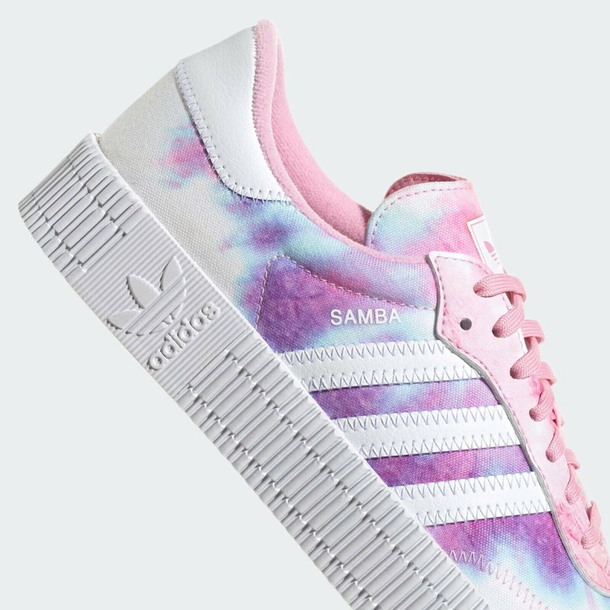Adidas shoes SAMBAROSE - True Pink / Cloud White 9