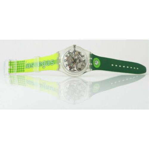 swatch watches clear